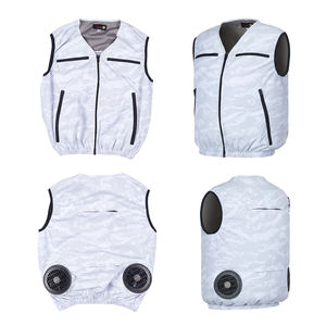 Uniformes de travail pour ventilateur midienne, gilet de climatisation avec jeu de batteries, contre-mouvements thermiques - Product Image 6
