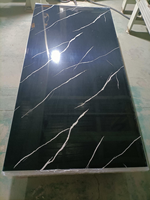 Panneau de marbre UV, panneau PVC haute brillance, imperméable, revêtement mural intérieur, climat tropical, anti-moisissure pour les Philippines et l'Indonésie