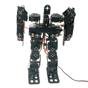 Nuovo Robot Umanoide 17-DOF con Accessori Completi per Camminata/Bipedalismo, Piattaforma Esperimentale in Metallo Fai-da-Te, Età 14+ - Product Image 1