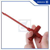 Sonde de test à perforation d'isolation rouge et noire, prise banane 4 mm, aiguille de perforation de fil non destructif pour réparation de circuits multimètre