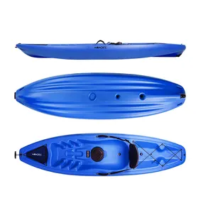 HANDELI profesional no inflable 10 pies solo HDPE manos libres pedal y pedal Canoa kayak botes de remos