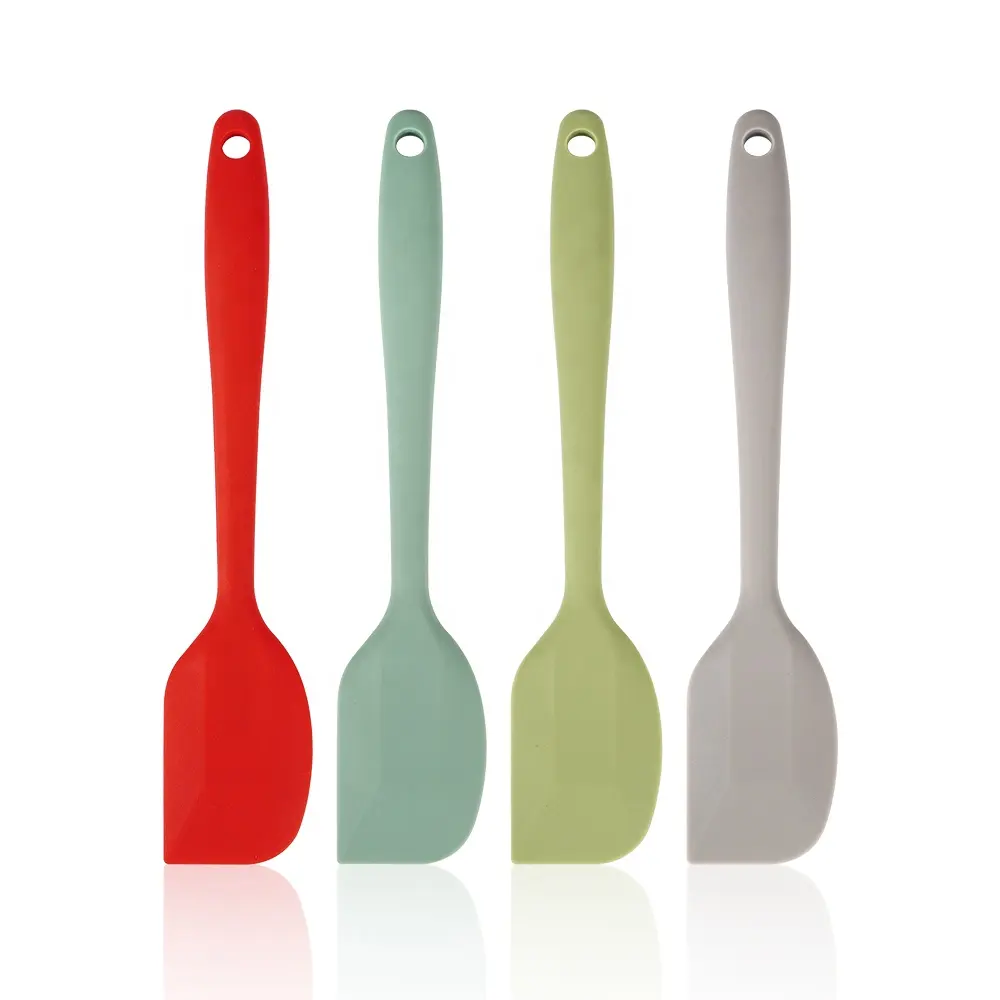 Outils de cuisson Ensemble de grattoir en silicone de qualité alimentaire Spatule en silicone de cuisson résistante à la chaleur