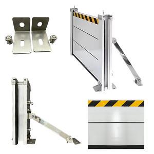 Haute qualité barrage porte panneau de contrôle des inondations défense barrière mur maison porte de Garage aluminium inondation eau barrière - Product Image 1