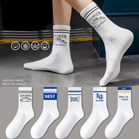 Greatshoes White Fashion Premium Men Socks, Fabricant de chaussettes de qualité supérieure, Acheter des chaussettes en ligne 100% Cotton Socks