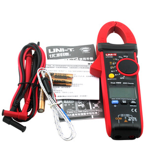 Multimètre numérique à pince UT216C, voltmètre, ampèremètre, testeur à gamme automatique 600A - Product Image 1