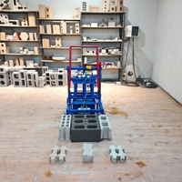 Best-seller en Colombie, Facile à utiliser, Moulage par extrusion vibratoire, Briques de pavage emboîtables, Machine à mouler des blocs de ciment