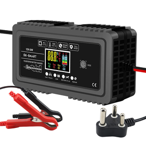 Fábrica al por mayor baterí<span class=keywords><strong>a</strong></span> inteligente automático 12V 24V 12A 6A cargador de baterí<span class=keywords><strong>a</strong></span> de reparación de plomo-ácido - Product Image 5