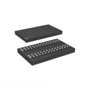 Mémoire 60 TFBGA IS42S16100H-7BL-TR le canal de fabricant de composants de circuit électronique - Product Image 1