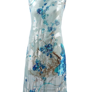 Tissu en viscose de soie de haute qualité, imprimé, tissu en rayonne opale, tissu burn-<span class=keywords><strong>out</strong></span> - Product Image 6