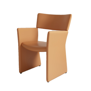 ชุดเก้าอี้รอพร้อมโต๊ะกลมพร้อมเก้าอี้สีส้มและสีเบจสำหรับร้านกาแฟ ร้านเสริมสวย หรือพื้นที่ต้อนรับสำนักงาน ดีไซน์ทนทาน - Product Image 5