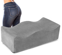 Prix d'usine – Oreiller BBL en velours anti-bactérien en forme de U pour soutien post-chirurgical des fesses, alignement des hanches et genoux, amovible et lavable