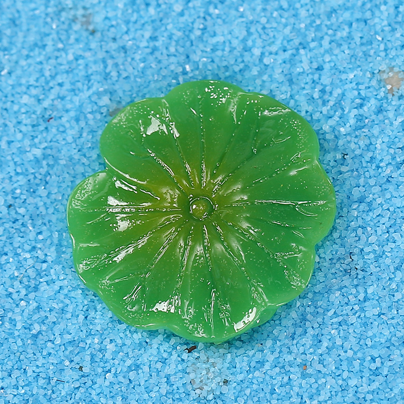 Hoja de loto de 2,7 cm.