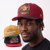 Casquette de baseball unisexe vintage 2026 de haute qualité, 6 panneaux, 100 % coton sergé, imperméable, broderie de lettres tridimensionnelle dorée