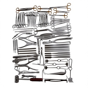 Ensemble d'instruments chirurgicaux orthopédiques avancés de 74 pièces pour interventions osseuses, de précision, de qualité chirurgicale, manuels, pour clinique - Product Image 1