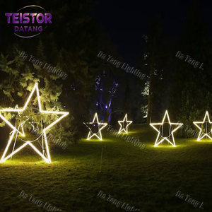 Luz LED con Motivo de Estrella para Exteriores IP65, para Decoración Comercial de Navidad, Calles, Plazas, Hoteles, Parques y Paisajes - Product Image 3