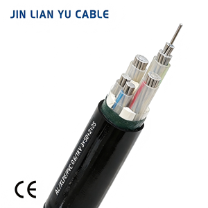 Cable de Bajo Voltaje YJLV de Aluminio XLPE, Conductor Suave Recocido, Revestimiento de PVC, Uso Industrial, para Estaciones de Energía, Fácil de Instalar - Product Image 2