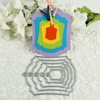 AAGU nuovo taglio metallo muore stampo Scrapbooking taglio carta d'invito a mano etichetta artigianale carta Scrapbooking taglio Die