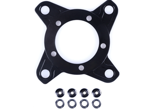 <span class=keywords><strong>Pédalier</strong></span> en alliage d'aluminium pour vélo électrique <span class=keywords><strong>bafang</strong></span>, adaptateur de chaîne d'anneau, pour moteur <span class=keywords><strong>bafang</strong></span>, 104BCD 130BCD, nouveau, 2019 - Product Image 4