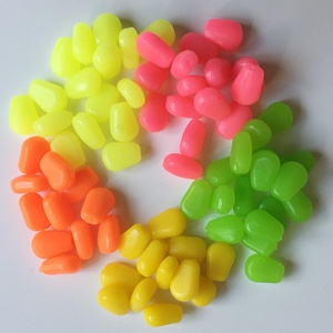 Appât <span class=keywords><strong>artificiel</strong></span> souple bionique en PVC, 6 couleurs, 1 cm, en forme de grain de maïs, pour la pêche à la carpe et à la carpe courante, aromatisé au maïs, lumineux - Product Image 1