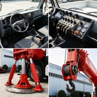 Camion grue ISUZU 6x4 de 8 tonnes / 16 tonnes (camion-grue à flèche)