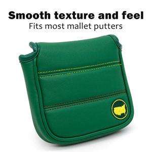 Manufacturer Personalized Golf Headcover <b>Putter</b> Pu Leather Golf Club <b>Head</b> <b>Covers</b> Magnetic Mallet <b>Putter</b> <b>Cover</b> - Product Image 2