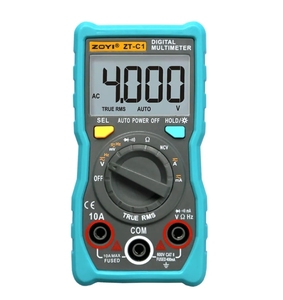 Multímetro Digital ZOYI ZT-M1, ZT-109, ZT-A6, ZT-219, ZT-98, ZT-S1, ZT-C1, ZT-C2 (Nuevo Stock) - Product Image 1