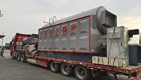 Chaudière à vapeur horizontale à biomasse DZH 2, 4, 5, 6, 10 tonnes pour chauffage central, fonctionnant au riz et aux granulés de bois
