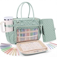 Grand sac fourre-tout matelassé pour Bible avec bandoulière pour femme, kit d'accessoires pour journalisation – Fournitures d'étude biblique pour l'église, Saint-Valentin