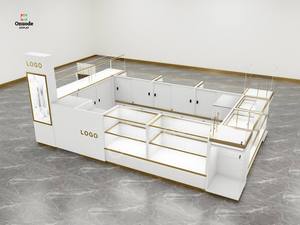 Mostrador con cerradura para exhibición de joyería de lujo |   Quiosco de Joyería Personalizada y Solución Integral para Muebles de Exhibición de Joyería Minorista - Product Image 3