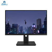 Monitor Qihui de 27 Pulgadas 1080P para Videoconferencias, Full HD IPS, Cámara Web de 2MP, Altavoces, Montable en Pared, Altura Ajustable, Monitor LED