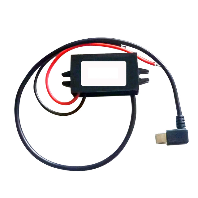 Waterproof DC-DC Bulk Converter 12V 24V to 5V 3A 15W QC 3.0 Angle USB Type C Output Step Down Module Power Supply Charger