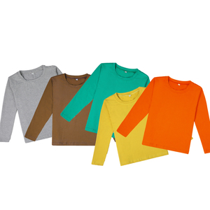 <span class=keywords><strong>Camiseta</strong></span> de Algodón 100% de Otoño, <span class=keywords><strong>Manga</strong></span> <span class=keywords><strong>Larga</strong></span>, Alta Calidad, Talla Grande, <span class=keywords><strong>Camiseta</strong></span> <span class=keywords><strong>Blanca</strong></span> Lisa, Camisetas para Bebés Niños - Product Image 4
