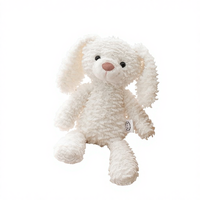Jouet de cricket en peluche en coton PP, animaux de compagnie en peluche, ours noir et blanc, Père Noël, bonhomme de neige, cerf, pingouin