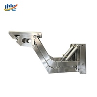 Plateforme hydraulique de transat de bateau en acier inoxydable 316, 24V, taille personnalisée, avec contrôleur filaire