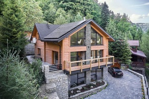 Maison Préfabriquée/<span class=keywords><strong>Chalet</strong></span> en Bois à 6 Chambres pour Zone Froide - Product Image 4