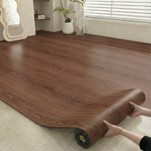 Revêtement de sol en PVC écologique imitation bois, auto-adhésif, imperméable, pour usage intérieur, moderne, largeurs de planches <span class=keywords><strong>40</strong></span>/60/120 <span class=keywords><strong>cm</strong></span> - Product Image 6
