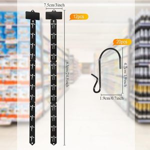 Ücretsiz örnek klipler Stripss asılı mal plastik klipler şeritler - Product Image 2