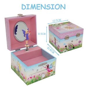 Elegante Joyero Musical <span class=keywords><strong>de</strong></span> Hadas <span class=keywords><strong>de</strong></span> la Fábrica Jakos - Regalo Perfecto <span class=keywords><strong>para</strong></span> Cumpleaños, <span class=keywords><strong>Navidad</strong></span> y Festividades <span class=keywords><strong>de</strong></span> Niñas - Product Image 2