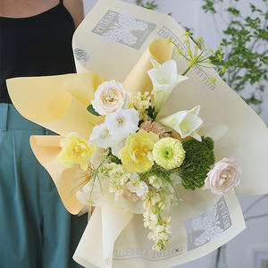 Film de gelée imprimé de danse <span class=keywords><strong>papillon</strong></span> pour emballage de bouquet commerce extérieur gros magasin de fleurs fournitures de matériel papier étanche - Product Image 3