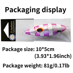 เหยื่อตกปลา Yajie Jig Lure 30-120 กรัม 47-75 มม. สำหรับตกปลาทะเล เหยื่อตกปลาแบบจม - Product Image 5