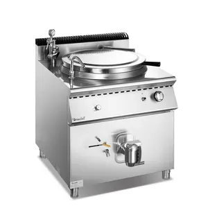 Heavy Duty Central Kitchen Tilting Braising Boiling Pan