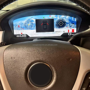 Tableau de bord numérique LCD 15'' avec compteur de vitesse et compte-tours pour Cadillac Escalade 2007-2013, mise à niveau de la cabine virtuelle - Product Image 4