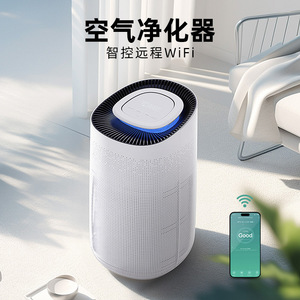 Purificateur d'air intelligent avec filtre HEPA H13, contrôlé par application, portable, pour usage intérieur, moins de 200 pieds carrés - Product Image 3