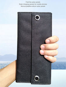 Panneau solaire Portable pliable personnalisé 15w 20w 28w 30w chargeur Usb Port DC Conversion de haute qualité panneau solaire à usage domestique - Product Image 3