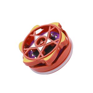 <span class=keywords><strong>Toupie</strong></span> en plastique lumineuse et rotative, jouet portatif pour bébés, jeu de combat à deux joueurs, 0-24 mois, vente en gros - Product Image 5