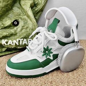 Sepatu Skateboard Pria Kustom Pabrik 2025 Model Terbaru dengan Sol Tebal, Meningkatkan Sirkulasi Udara, Alas Kaki Olahraga Santai - Product Image 2