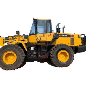 Cargadora Komatsu WA380z Usada de Segunda Mano, 14 Toneladas, Cargadora de Ruedas Komatsu WA380z con Sistema Hidráulico, Maquinaria de Construcción Komatsu de Japón - Product Image 1