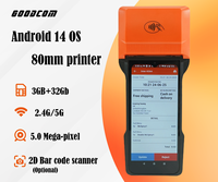 Goodcom GT81EZ Pro Android POS 80mm Impresora para entrega de alimentos GcAnyOrder SMS Correo electrónico y pedidos web Impresión