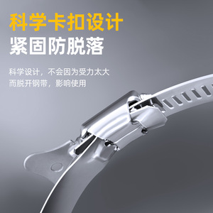 Lichang Pipe Clamp Stainless Steel 304 Imperial Inch For Water Gas Pipe Home Building Hardware - Product Image 4