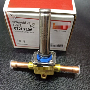 LOT- 032F1206 Katup Solenoid, EVR <span class=keywords><strong>3</strong></span>, Solder, ODF, 1/4- Baru - Product Image 1